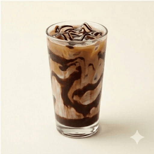 Iced Chocolate Macchiato
